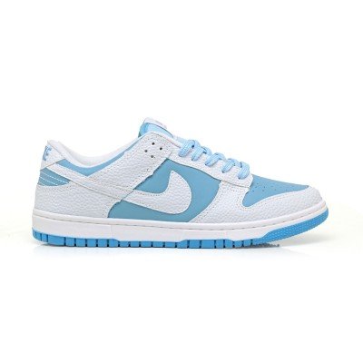 Tênis Dunk Low Branco croco Azul